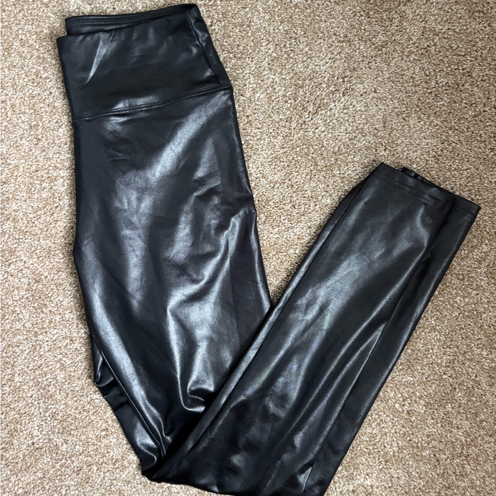 Wild Fable Shiny Black Leggings